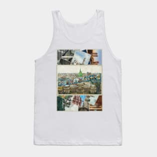 Greetings from Buenos Aires in Argentina Vintage style retro souvenir Tank Top